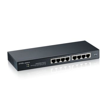 Zyxel GS1900-8 V2 8-portu GbE L2 Smart Switch (komutātors)