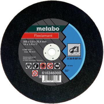 Metabo Flexiamant 355x 3,0 x 25, 4mm tērauds