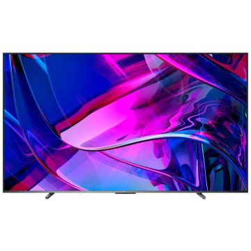 Hisense QLED TV, 100" (254 cm), 4K, VIDAA U Smart TV, melns