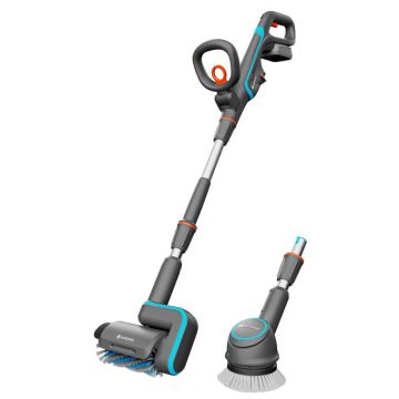 Gardena Multi Cleaner Aqua Brush universal 4/18V P4A 18V akumulatoru universālā tīrīšanas birste