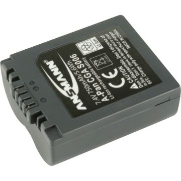 Ansmann A-Pan CGA-S006 Akumulators, 7,2V, 710mAh (Panasonic fotoaparātiem)