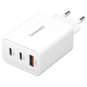 Intenso Lādētājs W40CC GaN 2x USB-C 40W, balts