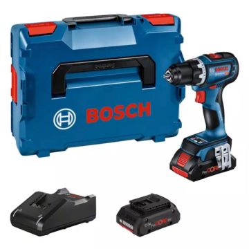 Bosch GSR 18V-90 C akumulators (2xPC4,0Ah)