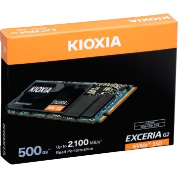 Kioxia EXCERIA NVME 500GB m.2 2280 Gen3 x4 x4 x4