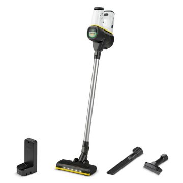 Kärcher VC 6 Cordless ourFamily bezvadu putekļsūcējs ar 50 minūšu darbības laiku, balts