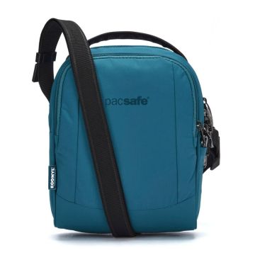 Pacsafe LS100 crossbody ECONYL® tirkīzs