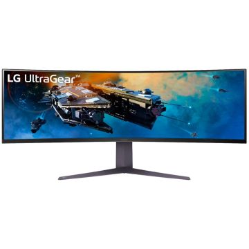 LG 45GR65DC-B, 45" Gaming monitors, 5120 x 1440 px, 240 Hz, VA