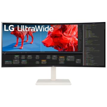 LG 38WR85QC-W, 38" Ofisa monitors, 3840 x 1600 px, 144 Hz, VA