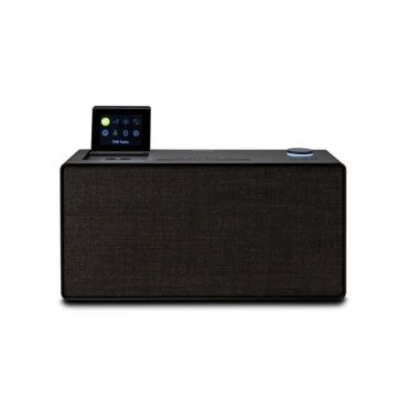 Pure Evoke Home Radio, DAB+/FM/Interneta radio/Bluetooth, AC, kafijas melns