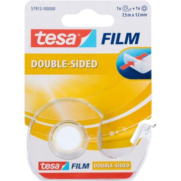 Tesa Double Sid. Lente 7,5m x12mm caurspīdīga 57912