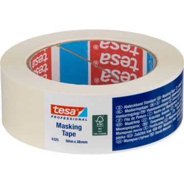 Tesa maskēšanas lente 50m x 38mm, balta 04325