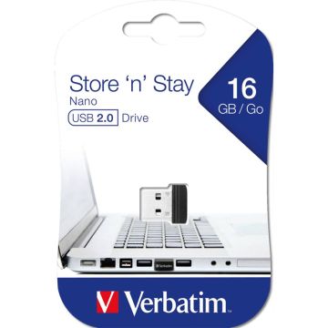 Verbatim Store n Stay Nano 16GB USB 2.0 97464