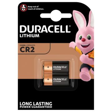 Duracell Lithium CR2 foto baterija 3V 800mAh 2 gab.