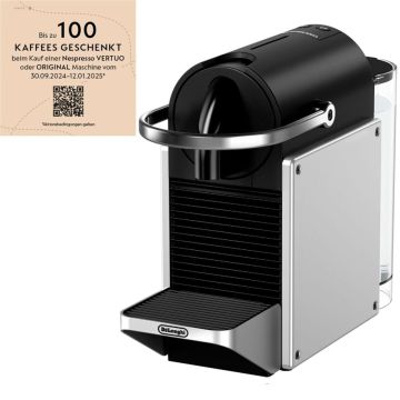 DeLonghi EN 127.S Nespresso Pixie espresso automāts sudraba