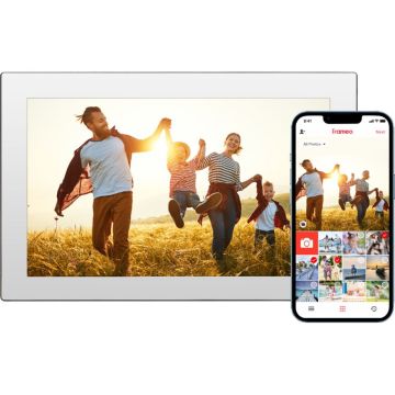 Rollei Smart Frame WiFi 101 Mirror Digitālais foto rāmis, 10" (25.4 cm), 1280x800 izšķirtspēja, SD karte, Wi-Fi, spoguļa efekts