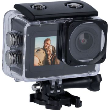 Rollei Actioncam D6Pro, 4K video, 6K fotoattēli, 170° plats leņķis, 2 collu ekrāns, ūdensizturīgs līdz 40m