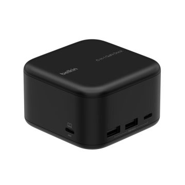 Belkin CONNECT USB-C 6-in-1 Core GaN Dokstacija, 96W PD, 2x HDMI, 2x USB-A, USB-C, RJ45