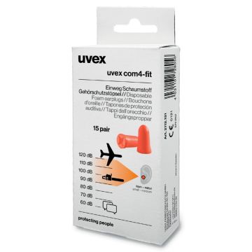 uvex com4-fI Minibox, 15 pāri