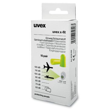 uvex x-fI Minibox, 15 pāri