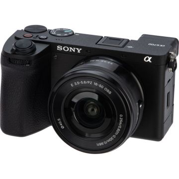 Sony Alpha 6700 Bezspoguļa Kameras Komplekts ar SEL 16-50mm f/3.5-5.6 OSS Objektīvu, 26MP, 3" Ekrāns, 4K Video, Melna