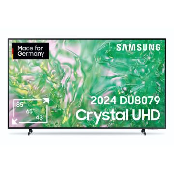 Samsung LED TV, 85" (216 cm), 4K, Tizen Smart TV, melns