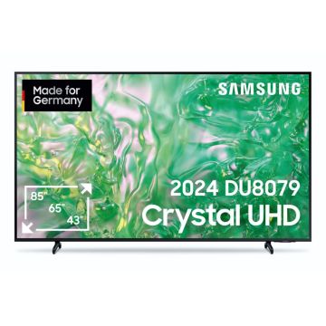 Samsung LED TV, 65" (165 cm), 4K, Tizen Smart TV, melns