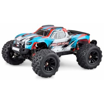 AMEWI Hyper GO Monstertruck 4WD 1:16 RTR Zils/Balts brushless motors