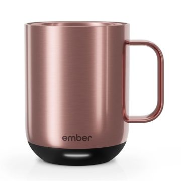 Ember krūze 10oz rožu zelta