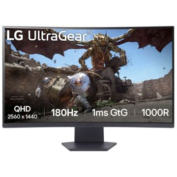 LG 32GS60QX-B, 32" Gaming monitors, 2560 x 1440 px, 165 Hz, IPS