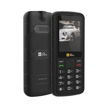 AGM MOBILE M9 Izturīgs Pogu Tālrunis (4G), 2.4" Ekrāns, 512MB RAM, 4GB Atmiņa, Vienkāršota OS