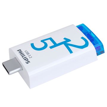 Philips USB 3.2 512GB Click Series Gen 1 USB-C 512GB USB-C