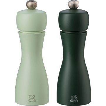 Peugeot Tahiti piparu/sāls dzirnaviņu komplekts 2 gab. 15cm zaļš