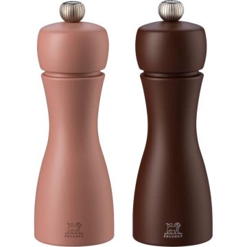 Peugeot Tahiti piparu/sāls dzirnaviņu komplekts 2 gab. 15cm brūns
