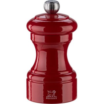 Peugeot Bistro sāls dzirnaviņas 10cm pasijas sarkanā lakota koka