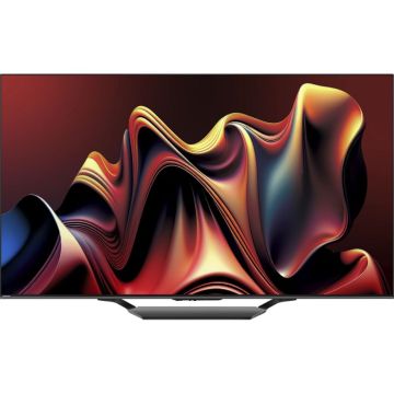 Hisense ULED TV, 55" (140 cm), 4K, VIDAA U Smart TV, melns