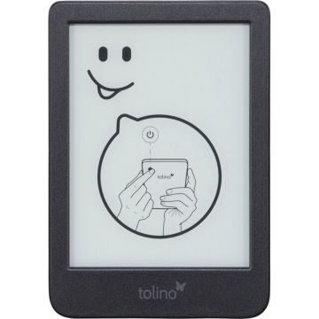 Tolino shine (5. Generation), 6", 300 ppi, Iebūvēts apgaismojums, EPUB, PDF, MOBI, Micro-USB, 8 GB