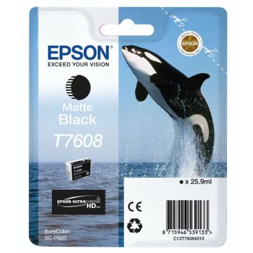 Epson tinte matte black T7608N