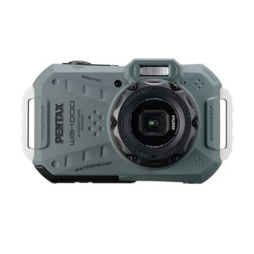 Pentax WG-1000 Ūdensizturīga Digitālā Kamera , 16MP, 2.7" Ekrāns, 1080p Video, Olīvu