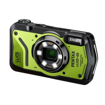 Pentax WG-8 Ūdensizturīga Digitālā Kamera , 16MP, 2.7" Ekrāns, Full HD Video, Zaļa