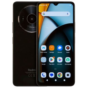 Xiaomi Redmi A3, 6.52" Ekrāns, 3GB RAM, 64GB Atmiņa, Android 12, Pusnakts Melna