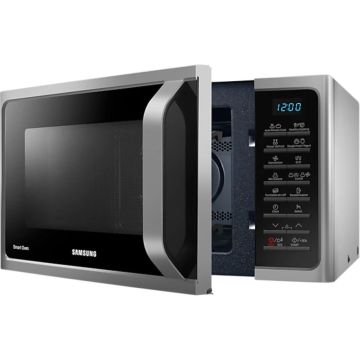 Samsung MC28H5015CS EN kombinētā mikroviļņu krāsns, 28 l, 900W, konvekcija, grils, sudraba