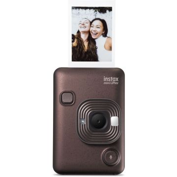 Fujifilm Instax Mini LiPlay Momentfoto Kamera tumšs bronzas