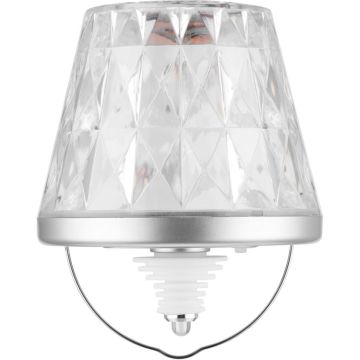 REV LED pudeles lampa ar akumulatoru Lamprusco Cristal RGBW