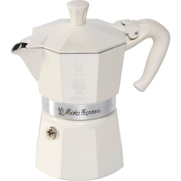 Bialetti MOKA EXPRESS Mokka Kafijas Kanna 3 tasēm krēma Winter Wonderland