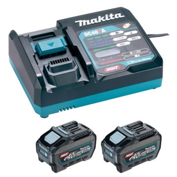 Makita 1911V6-0 barošanas avota komplekts Li 40V 5,0Ah