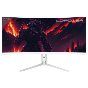 LC Power LC-M34-QC-PRO, 34" Gaming monitors, 3440 x 1440 px, 144 Hz, VA